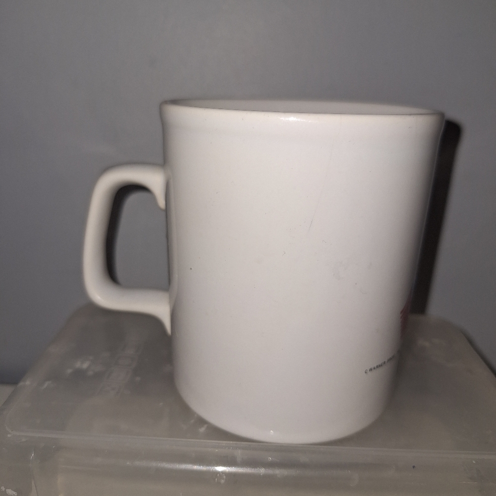 Vintage Six Flags Great America Mug Cup England Ceramic‎ Warner Bros 1985 Looney - Picture 2 of 9